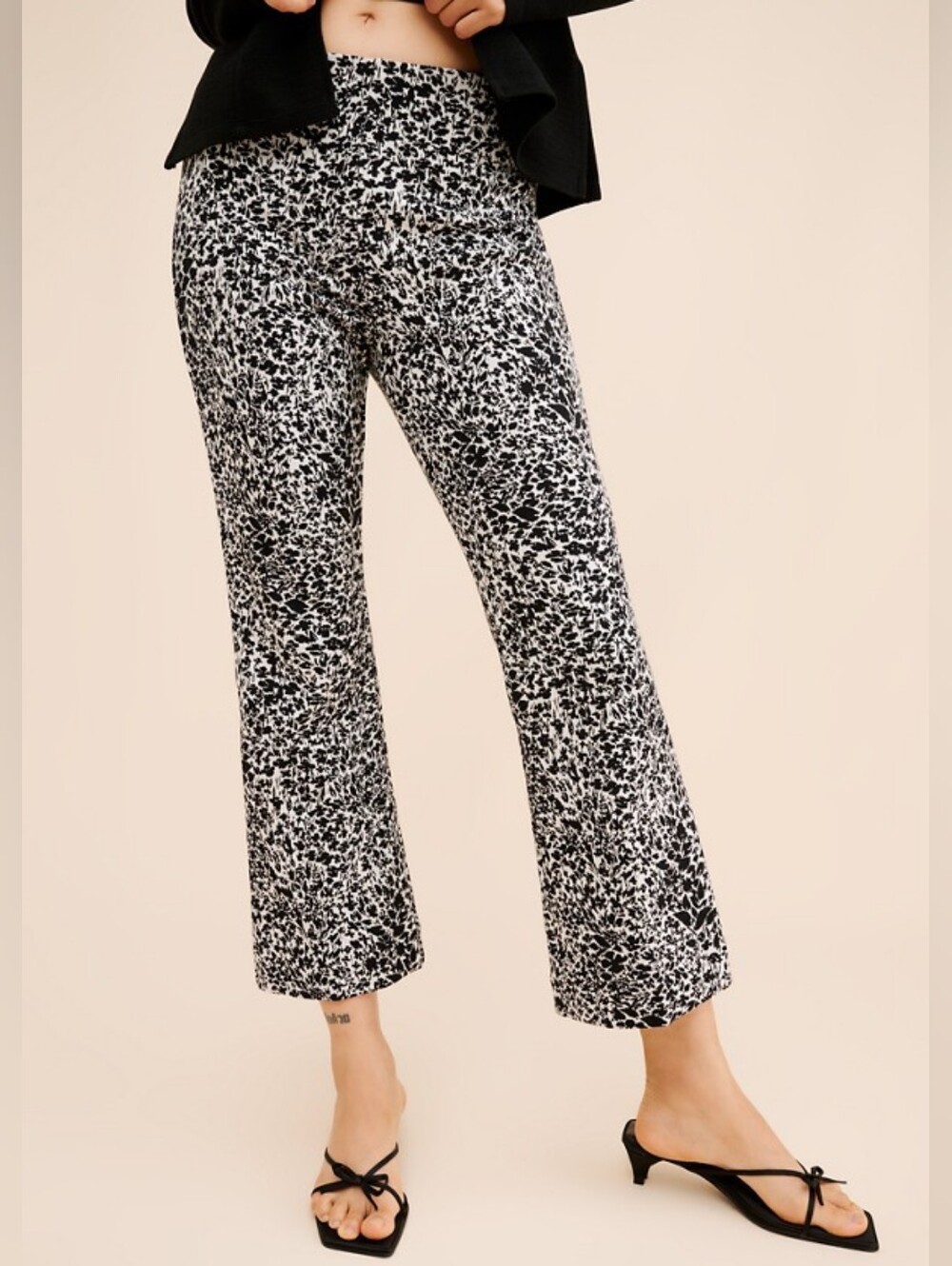 Maeve The Margot Cropped Kick Flare Pants